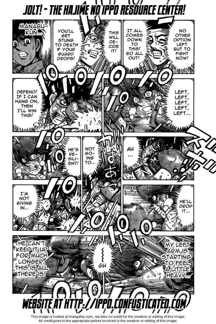 Hajime no Ippo Chapter 910 8